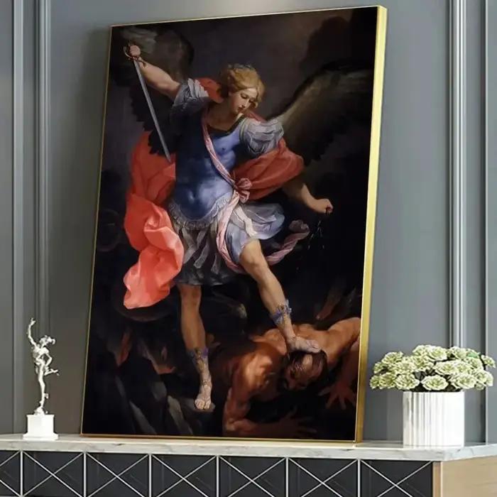 Affiches imprimées du Saint Archange Michel