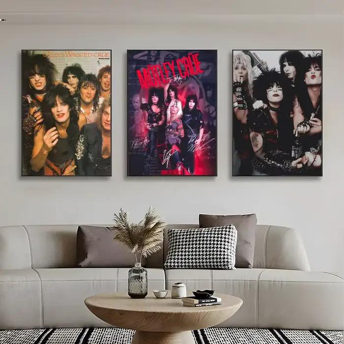 Motley Crues Rock Band Wild Poster