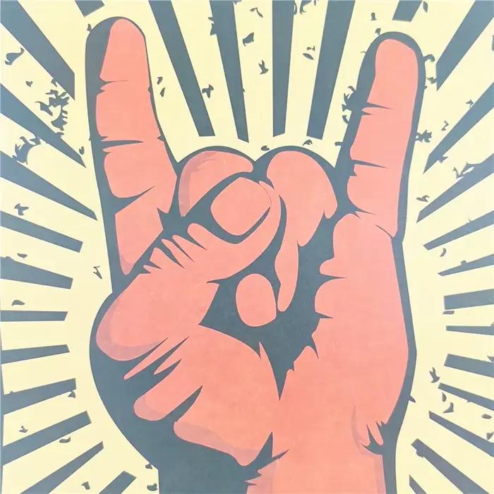 Affiche Vintage en Papier Kraft Rétro