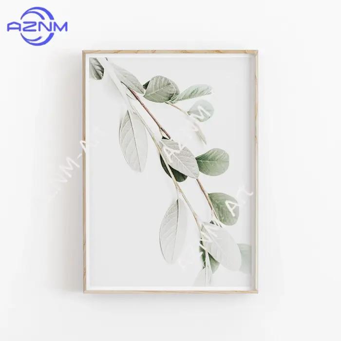 1PC/6PCS Affiche Botanique Nordique Minimaliste sur Toile
