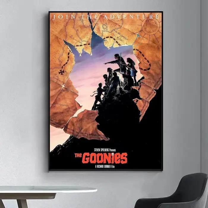 Affiche classique des Goonies Moonies Markets