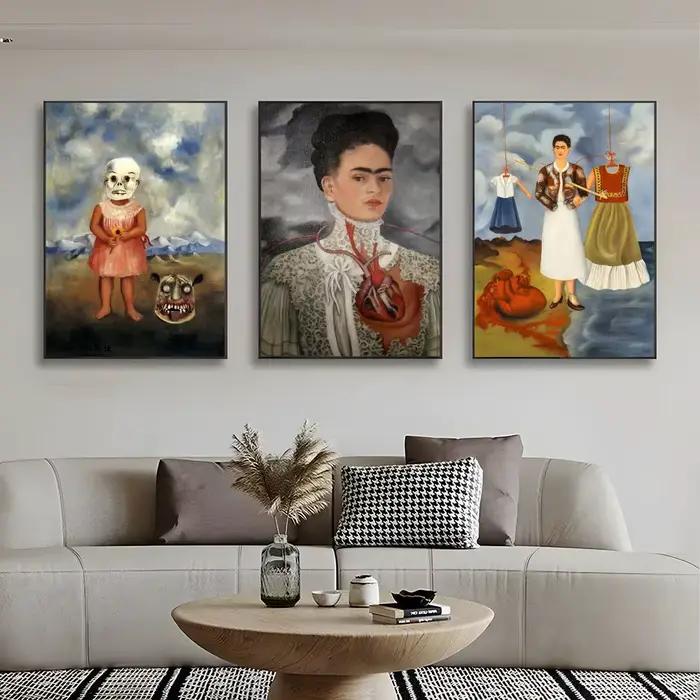 Affiche d'artiste iconique Frida Kahlo