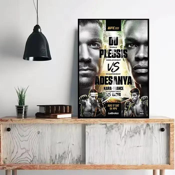 Affiche de combat de championnat