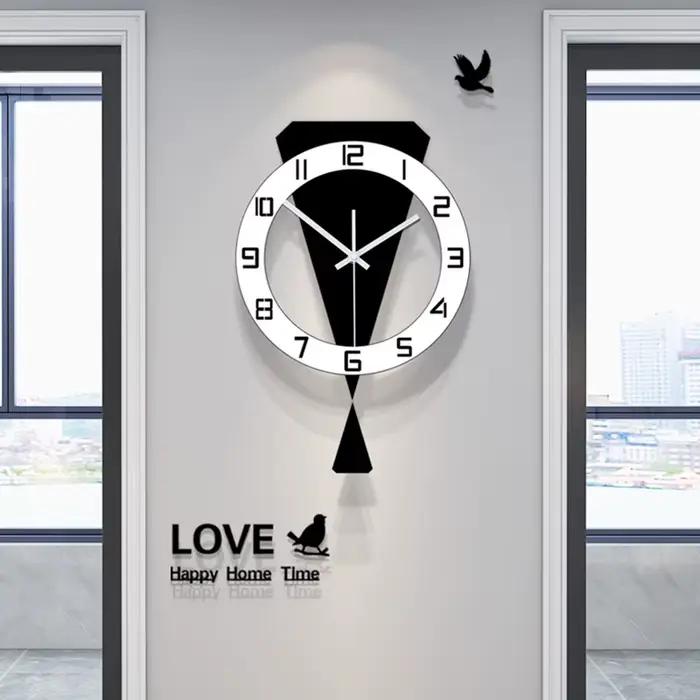 Horloge murale oscillante