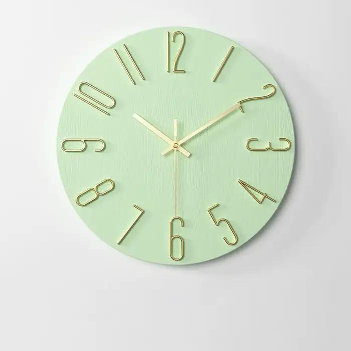 Horloge murale suspendue Simple de 12 pouces