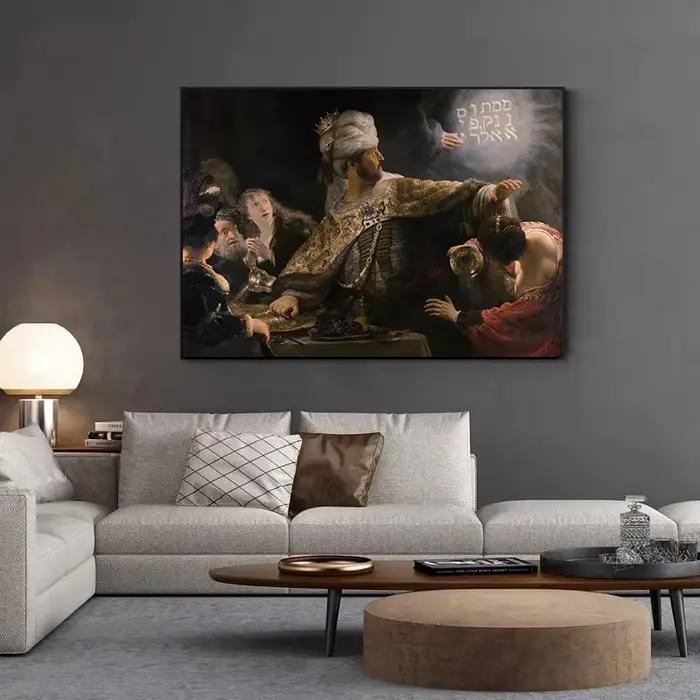 Affiche de croix de Rembrandt St Matthew
