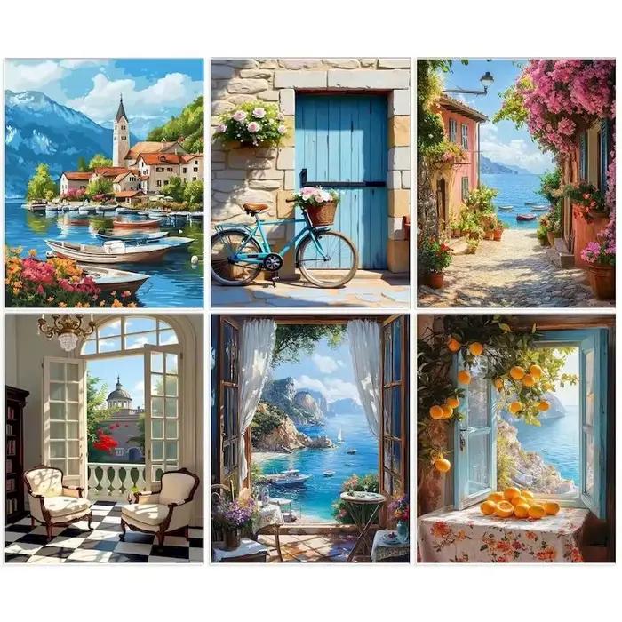 Peinture par numéros DIY