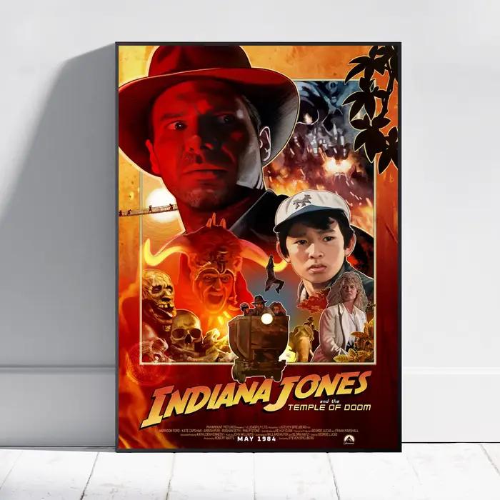 Indiana Jones Film rétro Franchise Harrison Ford personnages