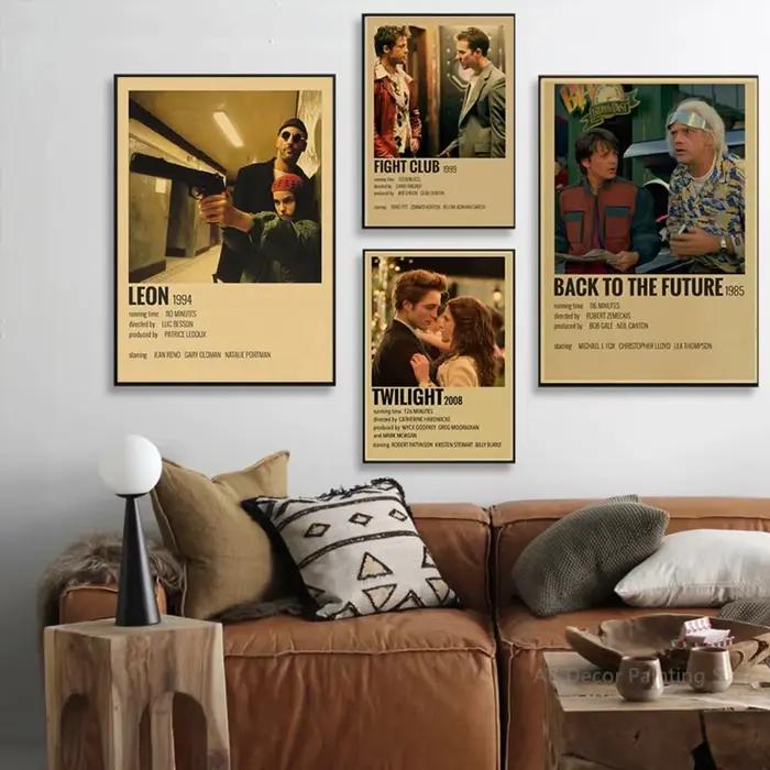 Affiches rétro de Collection de films TV classiques
