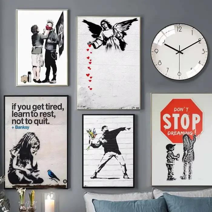 Affiche d'impression artistique Graffiti de Culture de rue
