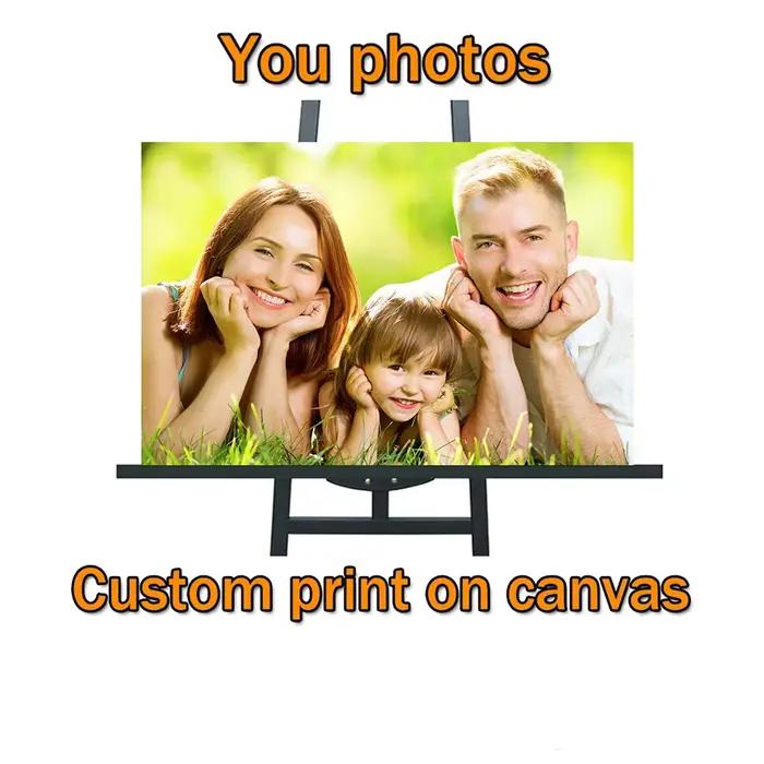 Impression personnalisée de votre propre poster sur toile | Art mural personnalisé avec photo | Décoration d'intérieur