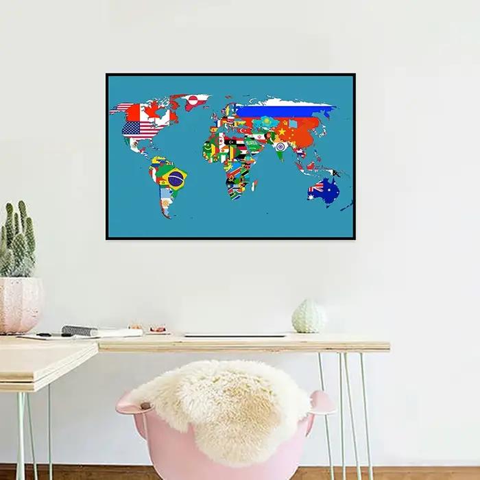 Carte du monde 59x42cm