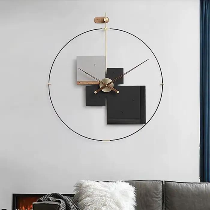 Grande horloge murale moderne