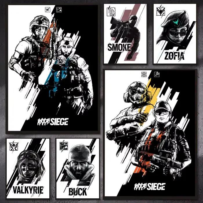 Poster de jeu R-Rainbow Six Siege