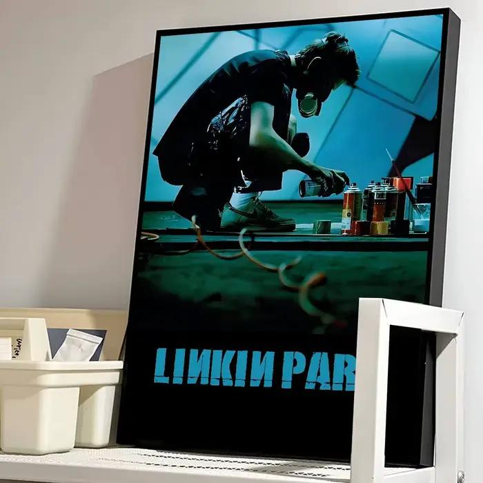 L-Linkin P-Park affiche affiches peintures décoratives étude chambre Bar fond