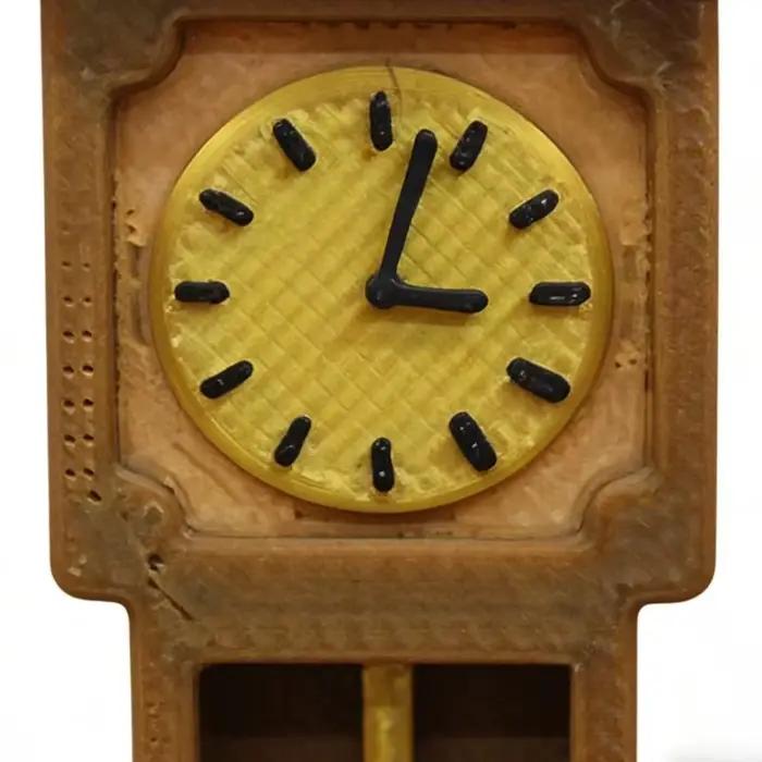 Horloge miniature pour maison de poupée