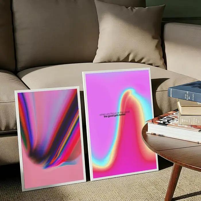 Poster Halo esthétique éblouissant