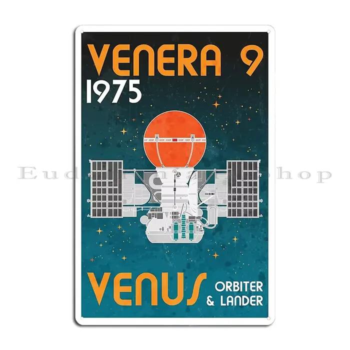 Affiche spatiale soviétique