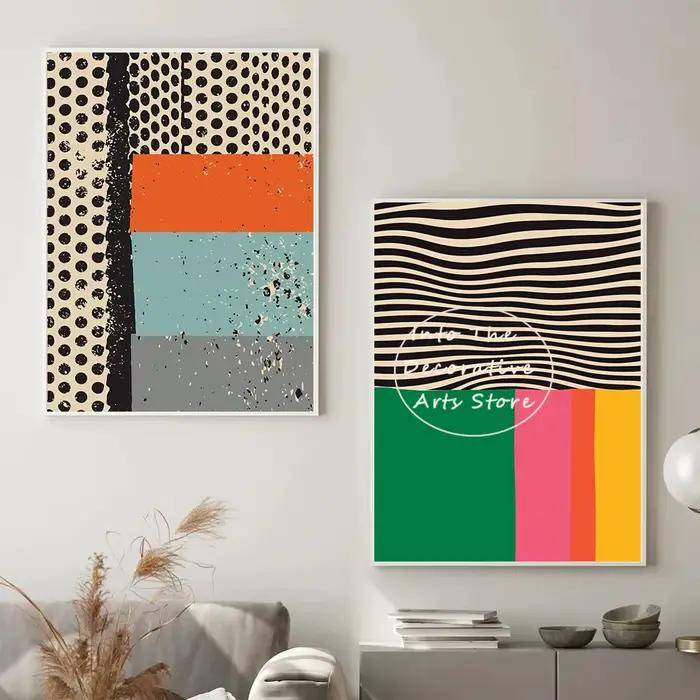 Affiches et impressions abstraites colorées de Mark Rothko