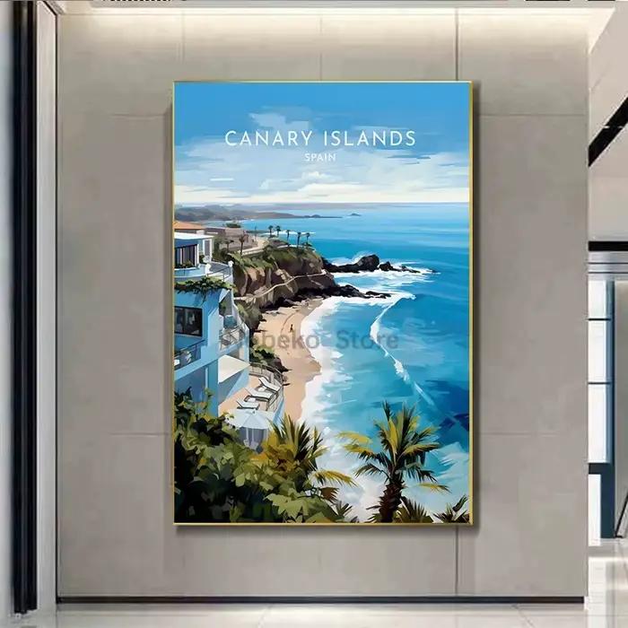 Affiche de voyage d'espagne