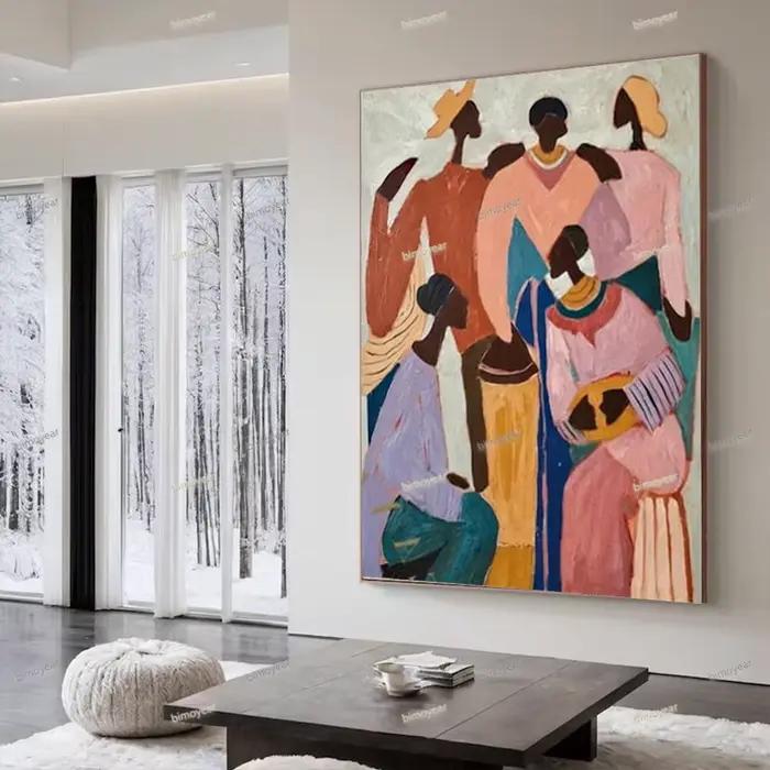 Art mural inspiré de Matisse