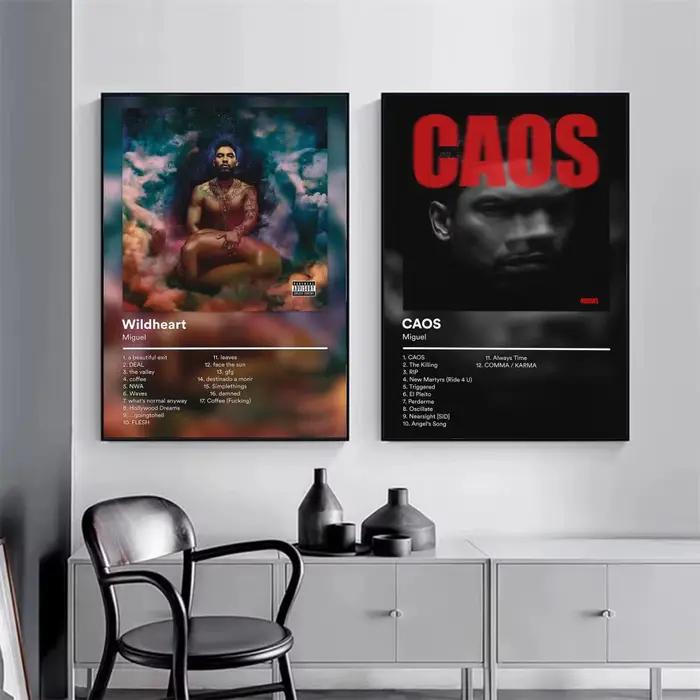 Affiche du célèbre rappeur M-Miguel