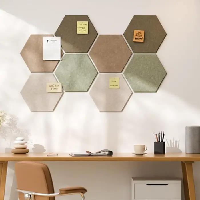 Panneaux Muraux Hexagonaux Décoratifs pour la Maison