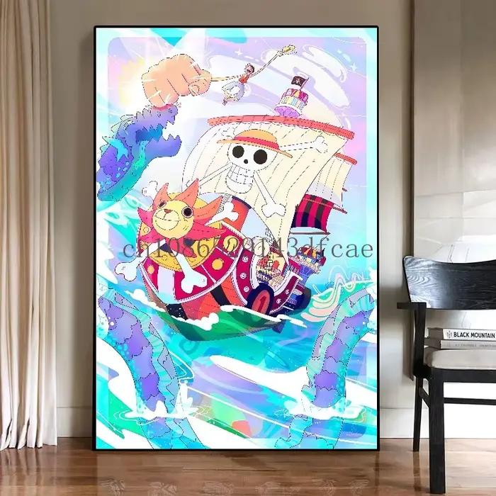 Affiche une pièce de dessin animé Ship One