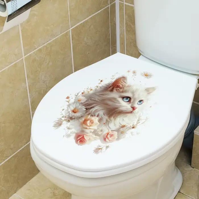 Autocollants muraux chat mignon pour enfant
