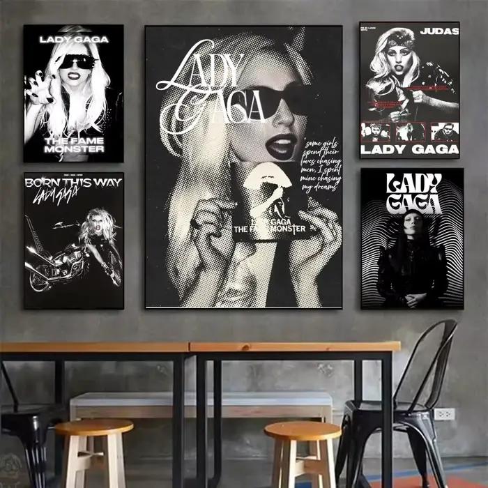 Affiche Singer L-lady Gaga