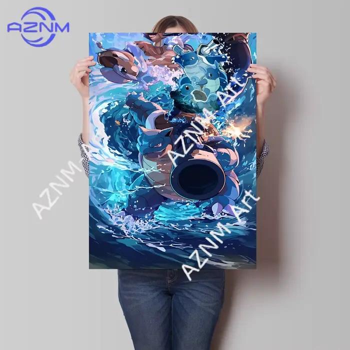 Peintures sur toile d'anime japonais