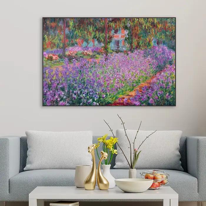 Peinture à l'huile classique Madame Monet et son fils