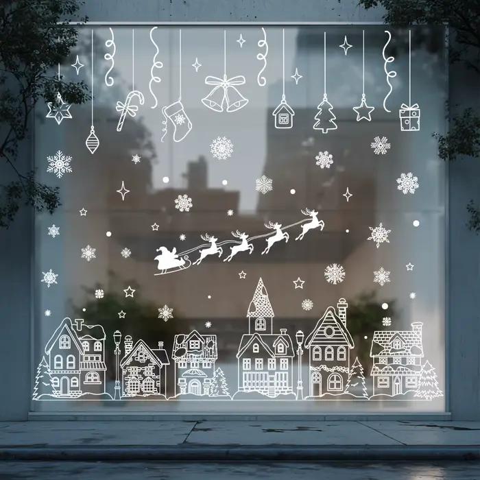 Autocollants de Noël pour fenêtres