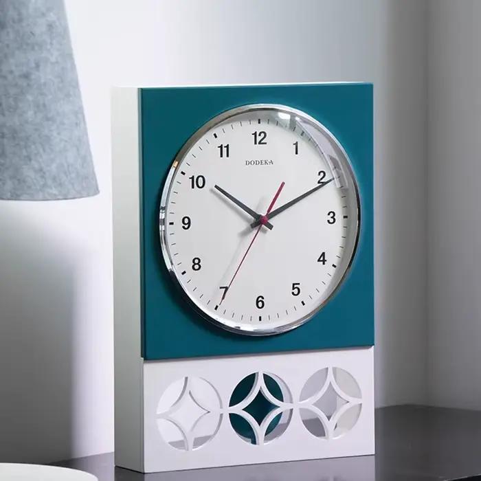Horloge murale nordique moderne salon Vintage décoration horloges créatif balançoire conception