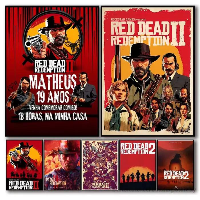 Affiche de jeu Red Dead Redemption 2