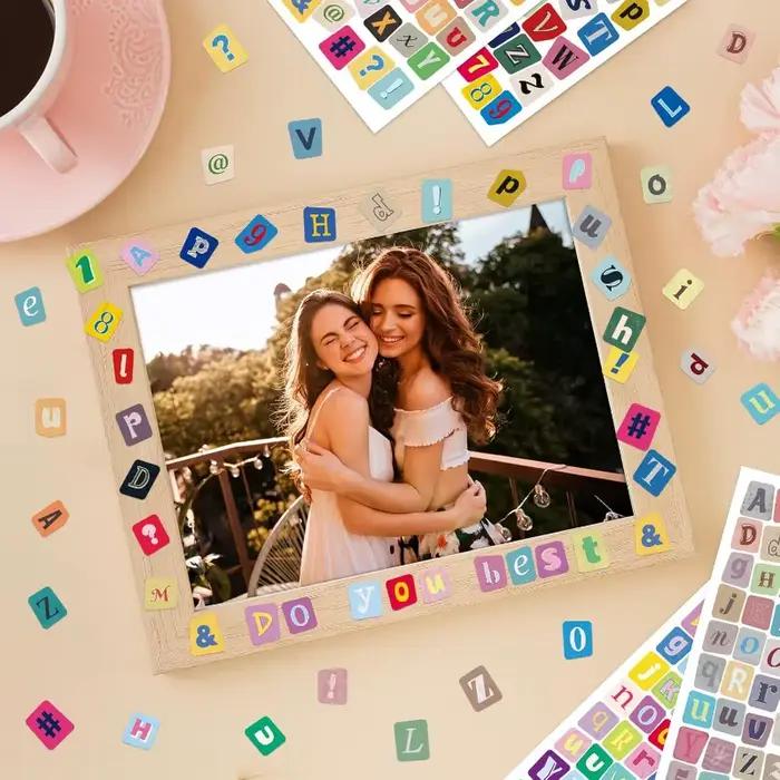Autocollants lettres pour scrapbooking