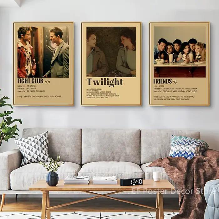 Affiche de télévision de film chaud d'impression Nosttorn ic