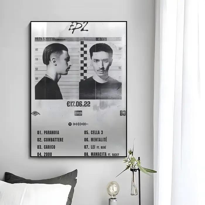 Affiche artistique HD Streetwise Gritty European Rapper B-Baby G-Gang