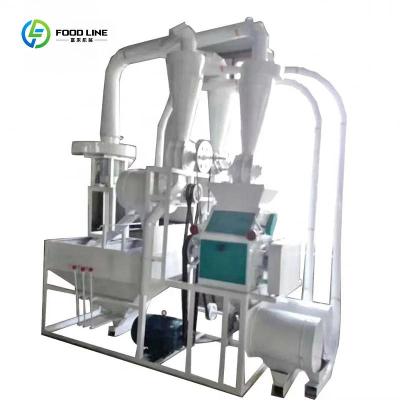 Moulin à farine de blé de type commercial et domestique, nouveau modèle, moteur, capacité 300-600 kg
