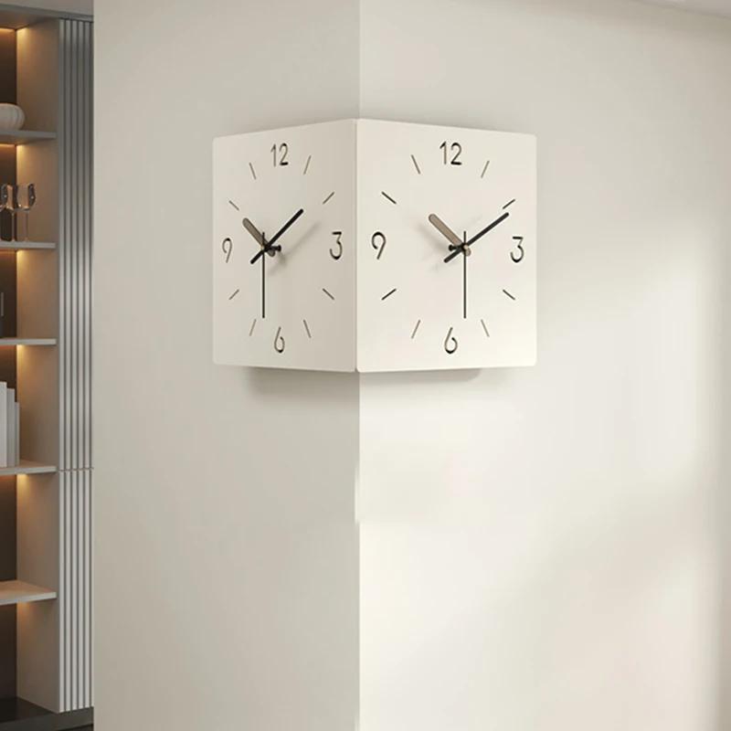 Horloges murales numériques modernes, horloge murale silencieuse pour salon, chambre à coucher, gran