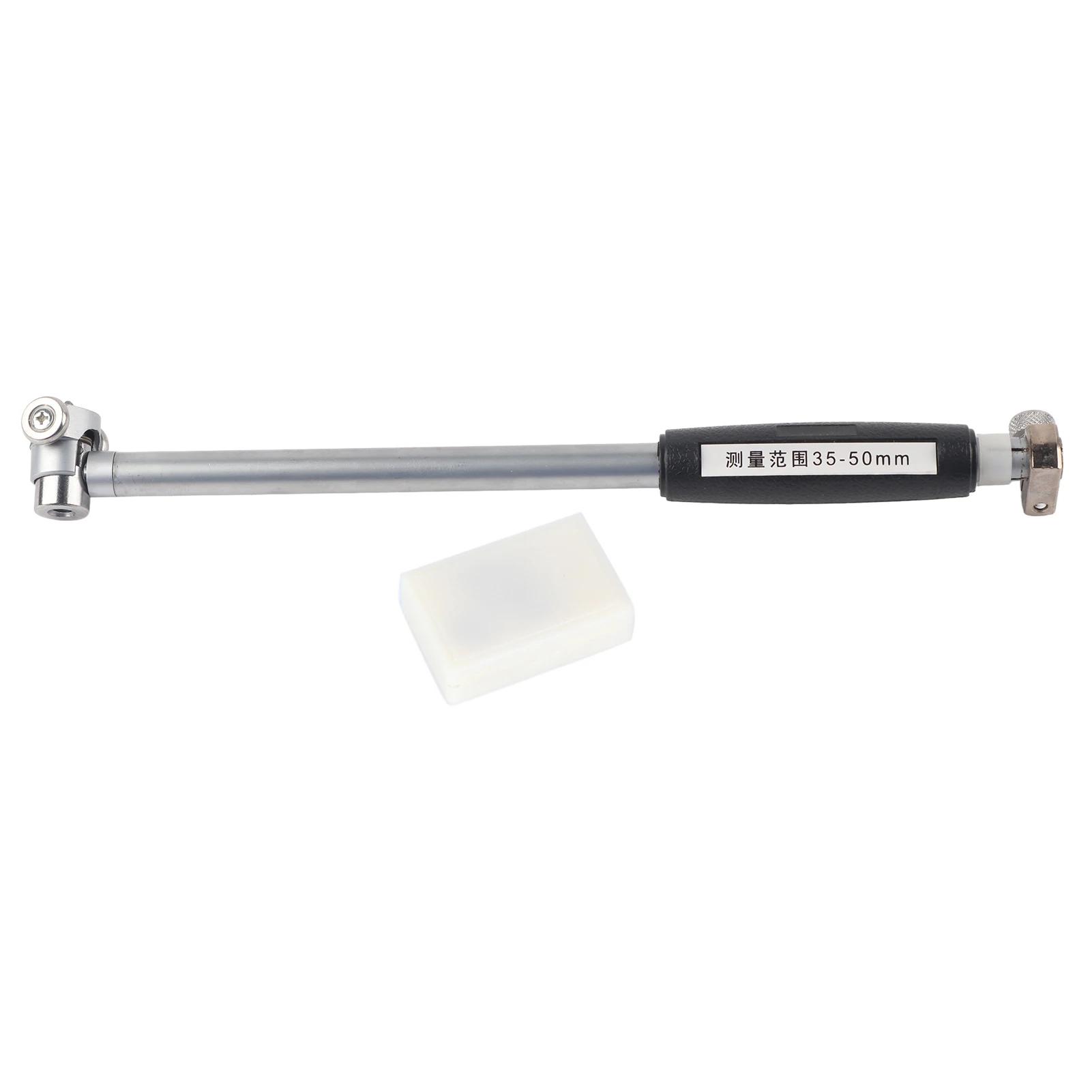 Indicateur de jauge d'alésage 35 ~ 50mm avec Kit de pointe, compteur de diamètre intérieur en alliag