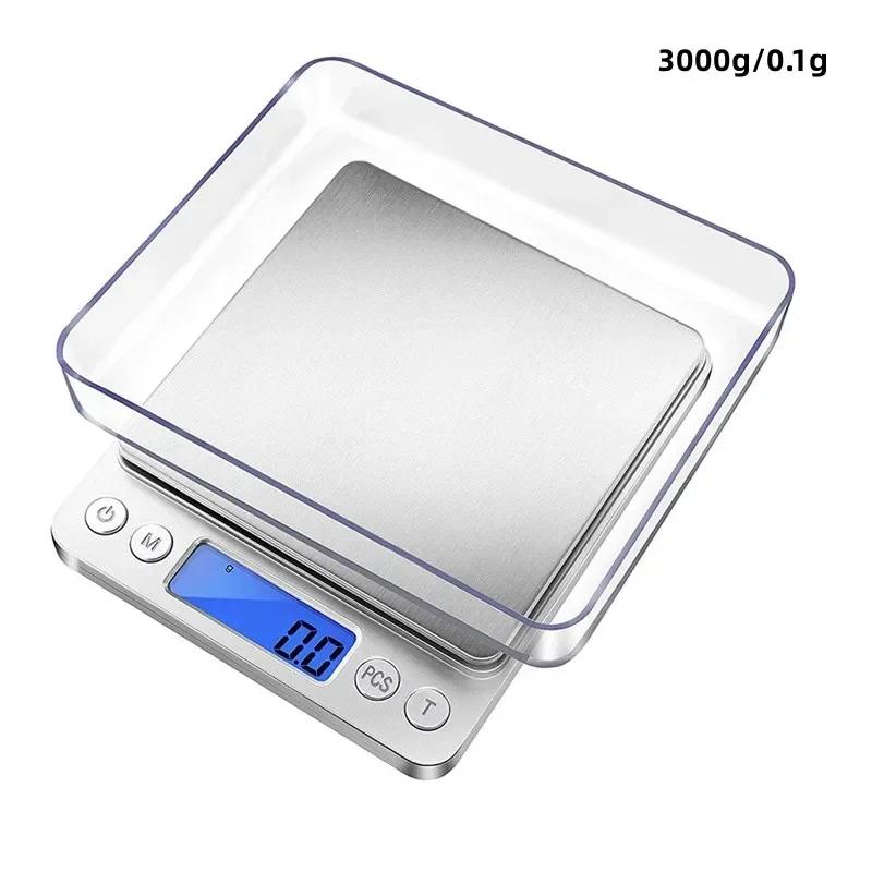 Balance de poids LCD, Balance alimentaire de cuisine, Balance de bijoux, accessoires de cuisine élec
