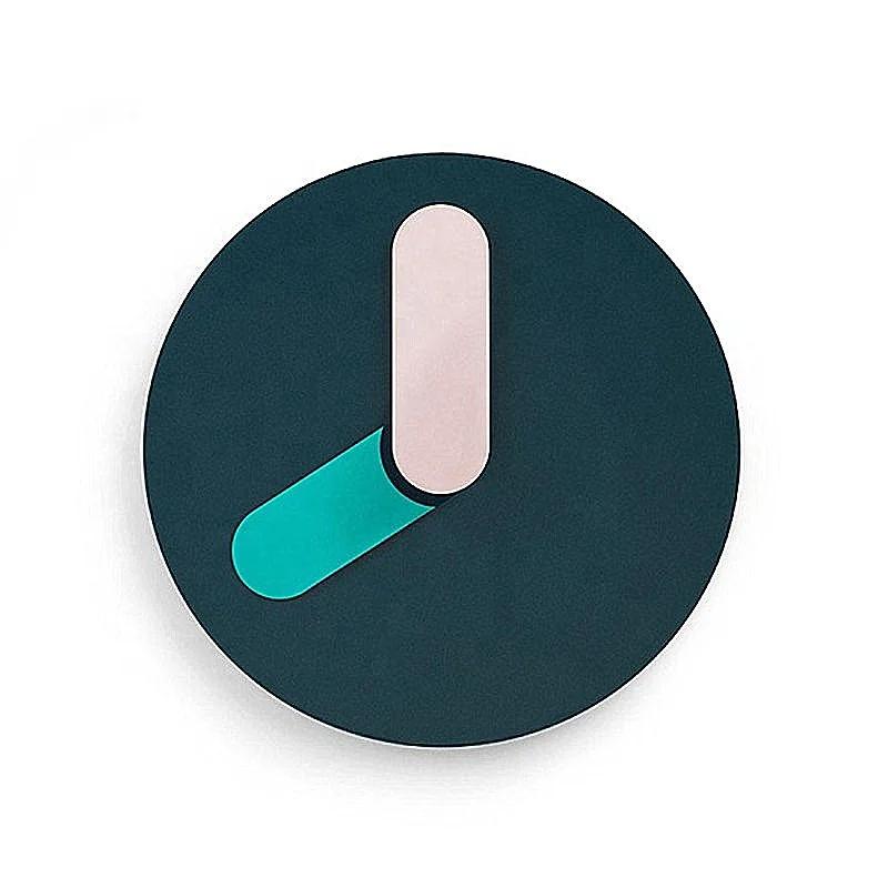 Horloge murale moderne de 12 pouces, pour la maison, dans le salon, fraîche, créative, Unique, Simpl