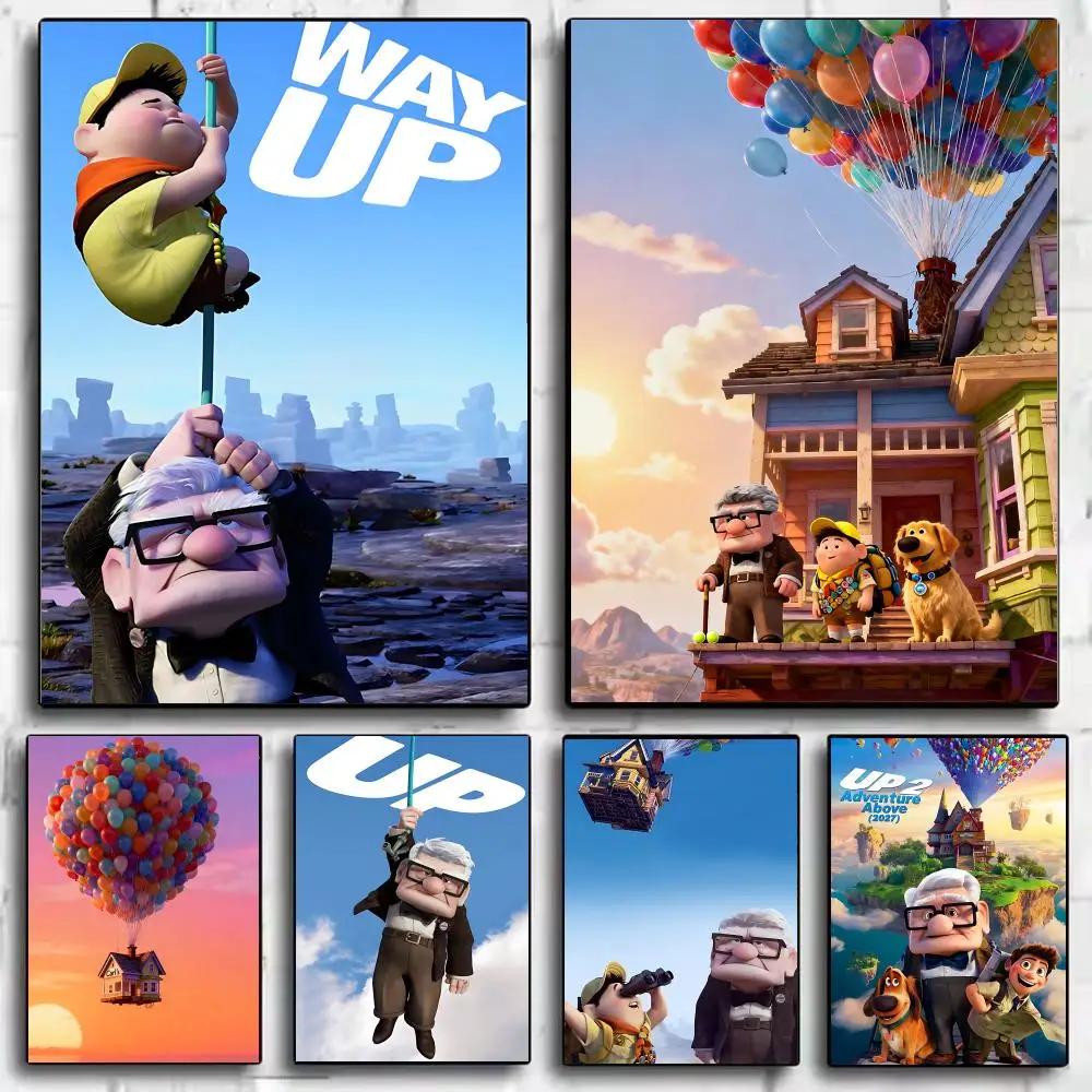 Affiche de film U-Up encadrée sur toile, impression d'art mural pour décoration murale de bureau, salle à manger, salle de bain