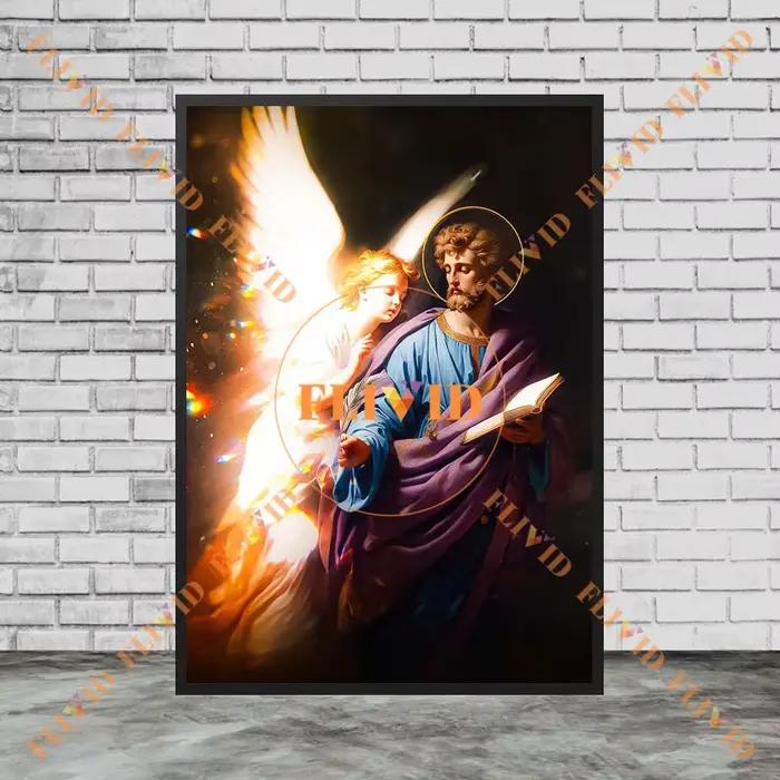 Affiche murale de l'église orthodoxe du christianisme catholicisme, images murales pour décor d'égli