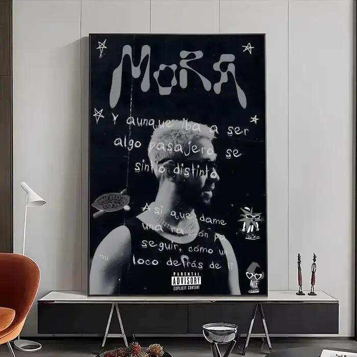 Affiche Singer Mora, affiches haute définition, art mural pour le salon et la décoration de la maiso