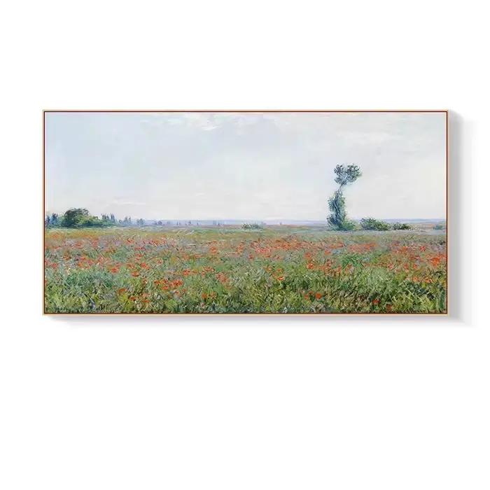 Impressionniste Monet Van Gogh peintures célèbres chambre décoration murale hôtel paysage toile affi