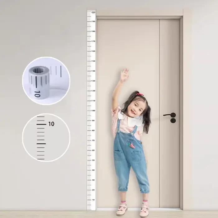Autocollant de décoration murale mesure de hauteur – Autocollant d'enregistrement de croissance des