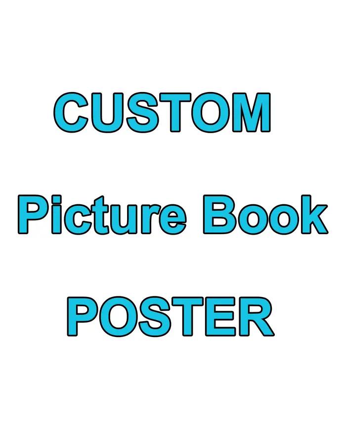 Photos personnalisées pour portraits de livres d'images, cadeaux personnalisés pour la famille et le