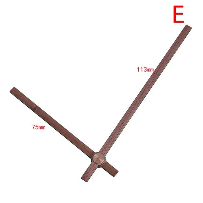 Aiguilles d'Horloge Murale Créative Japonaise en Bois, 12 Pouces, Brochure, Aiguille en Bois, à Quar